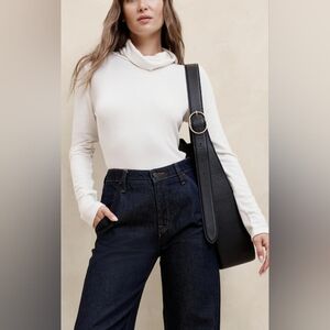 BR Soft Luxe Turtleneck Top